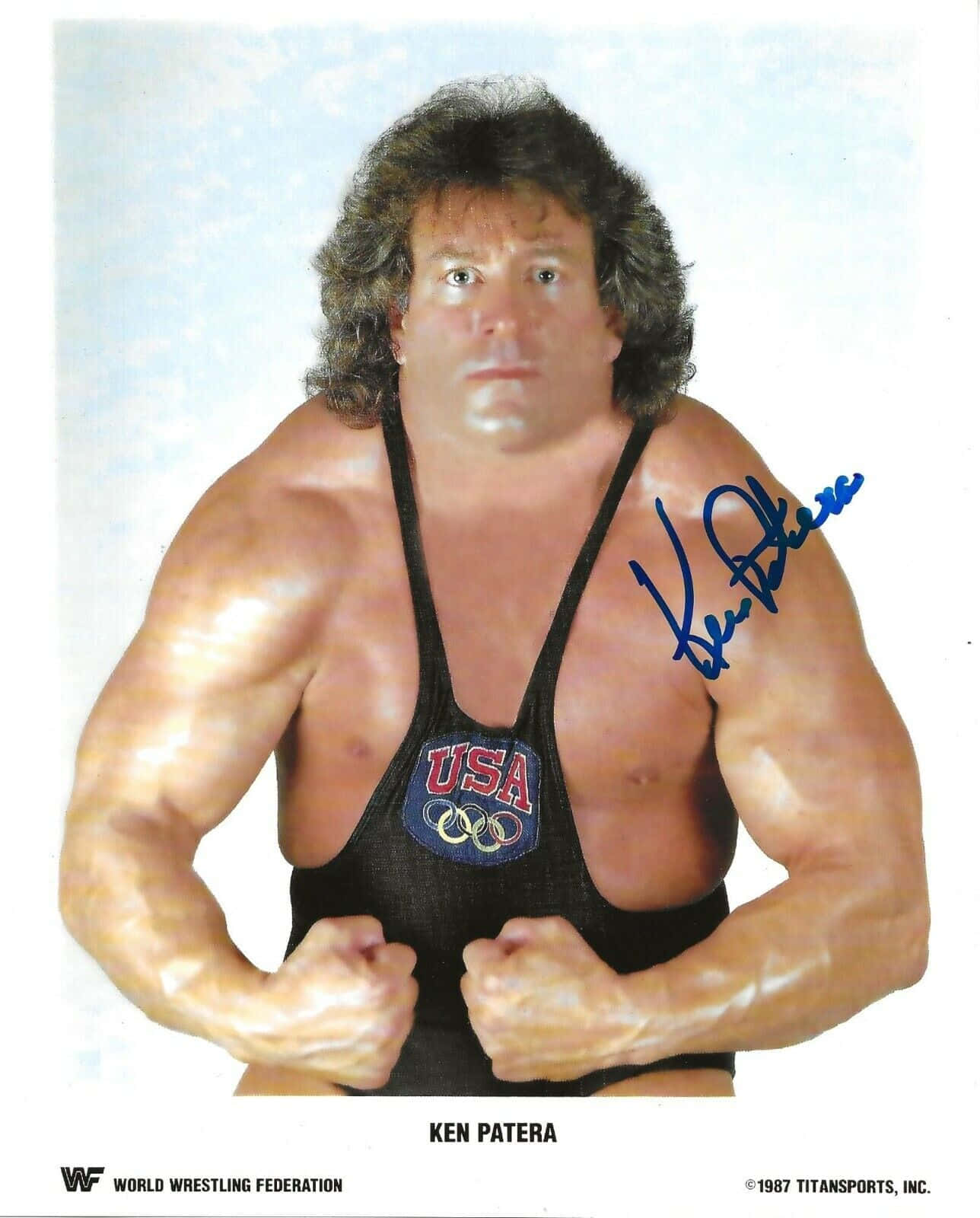 Ken Patera Signed Photograph Wallpaper