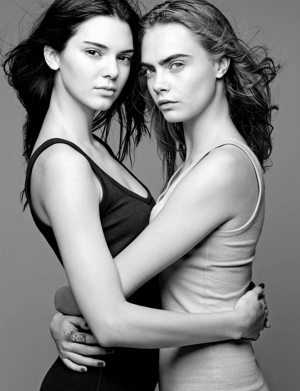 Kendall Jenner And Cara Delevingne Wallpaper