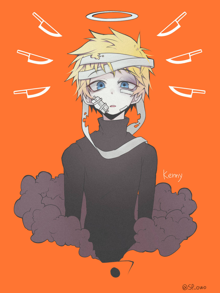 Kenny Mccormick Wounded Angel Fan Art Wallpaper