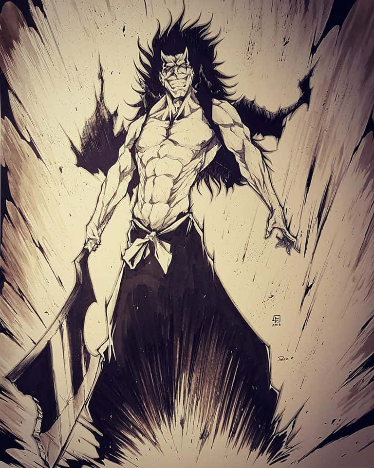 Kenpachi Zaraki - The Fierce Soul Reaper Of Bleach