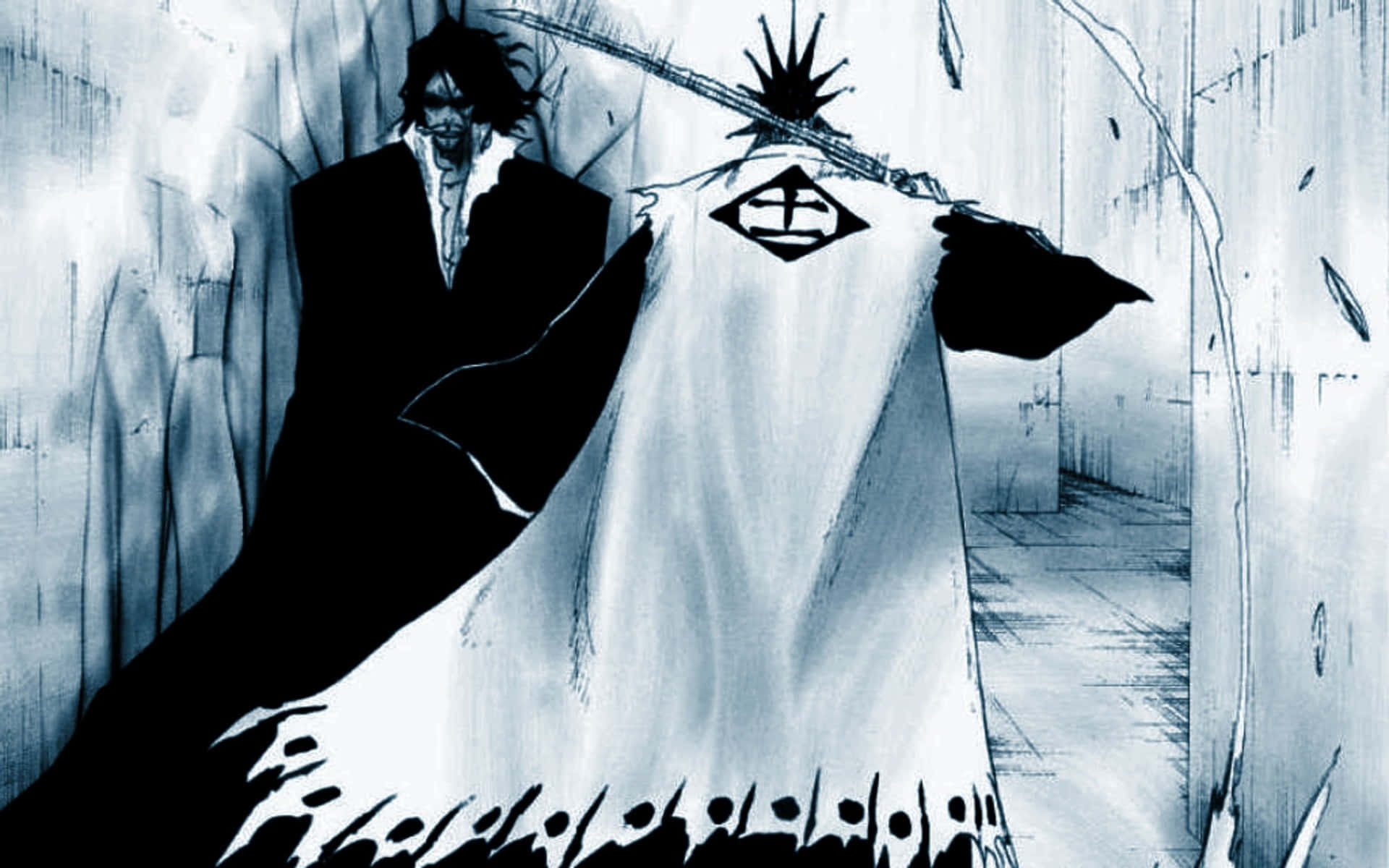 Kenpachi Zaraki, The Nefarious Spirit Known For Its Power And Prowess. Wallpaper