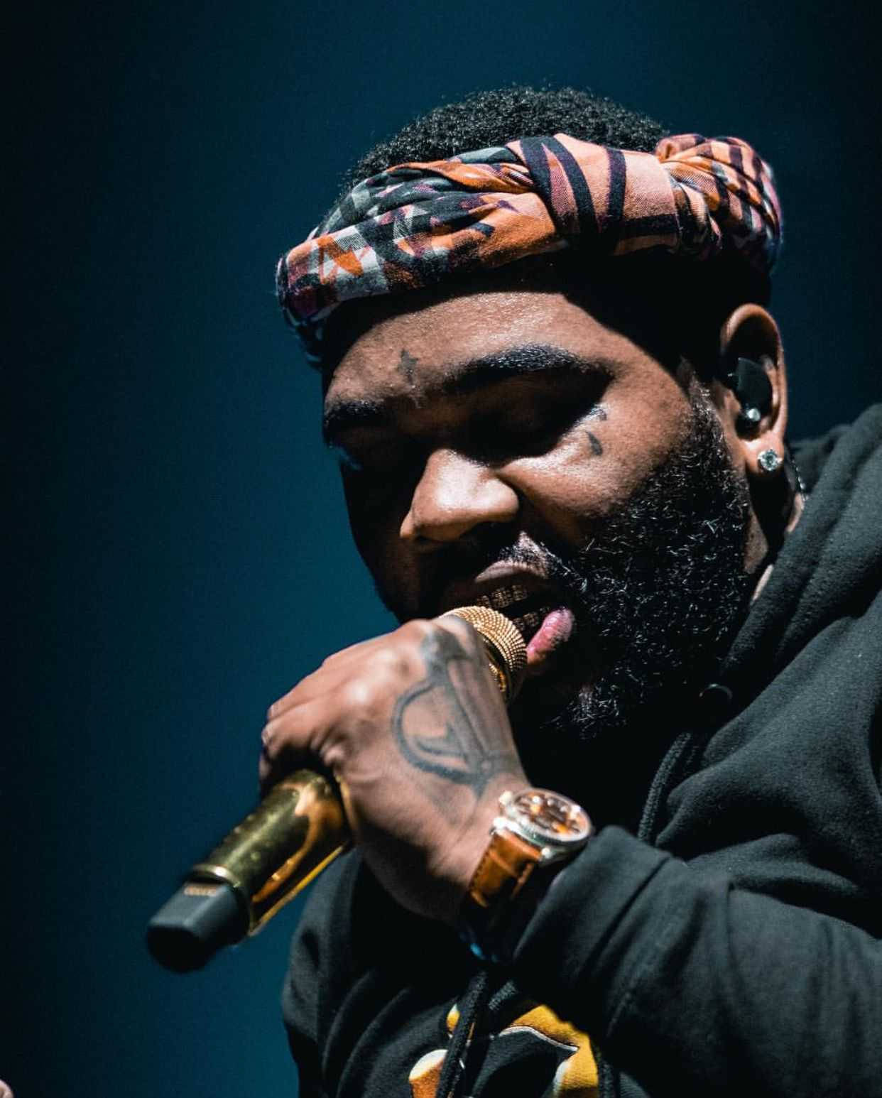 Kevin Gates American Performer Portrait Wallpaper