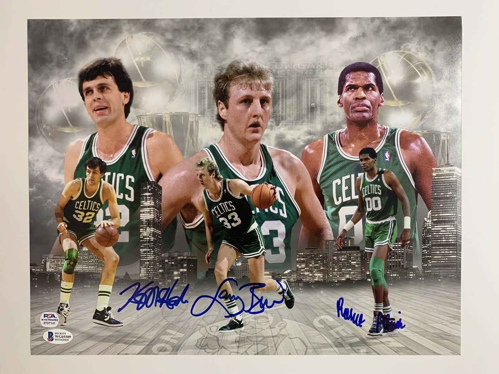 Kevin Mchale Larry Bird And Robert Parish Wallpaper