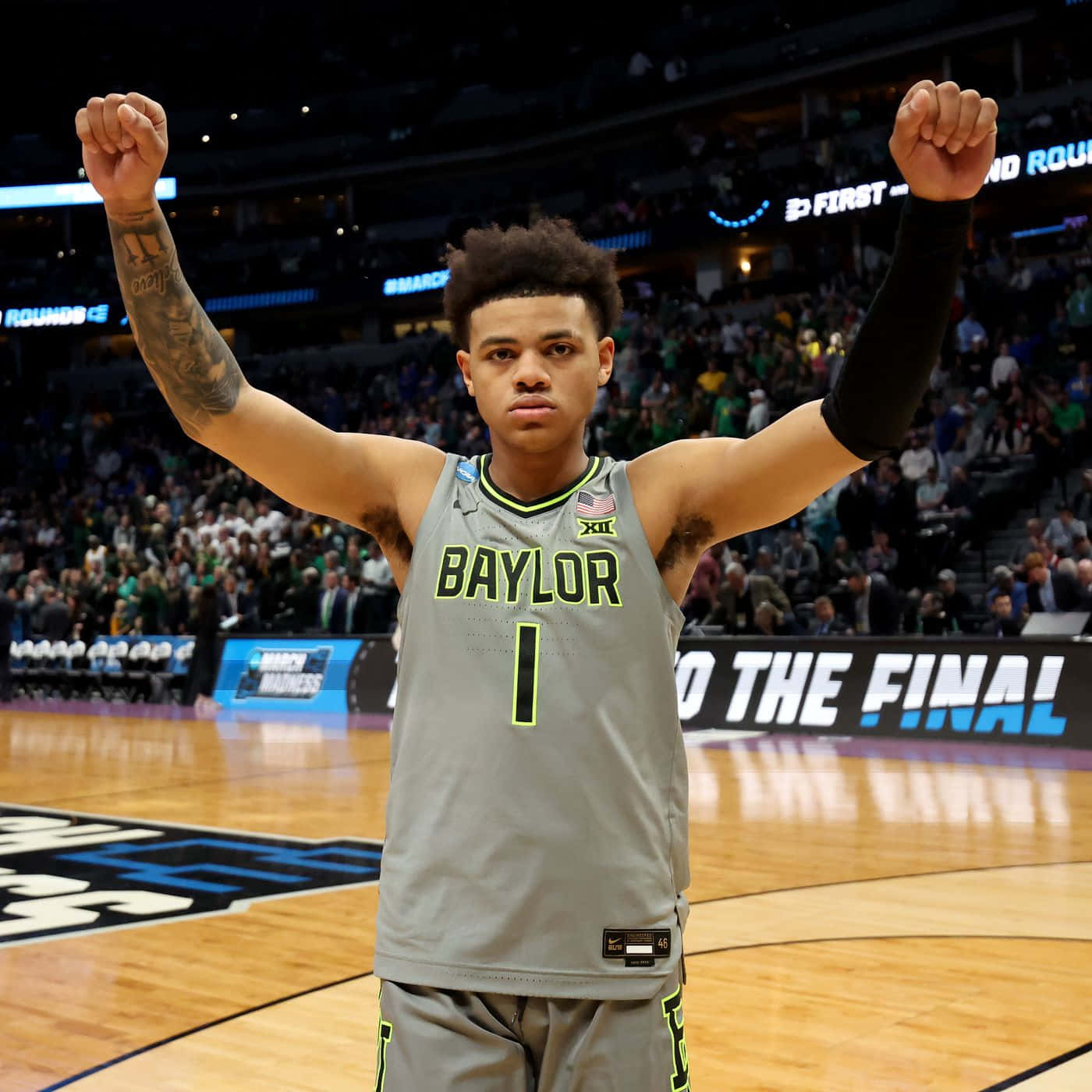 Keyonte George Baylor Victory Celebration Wallpaper