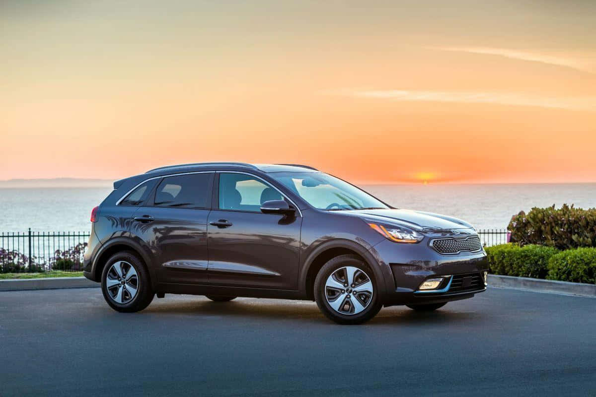 Kia Niro On A Sunny Day Wallpaper