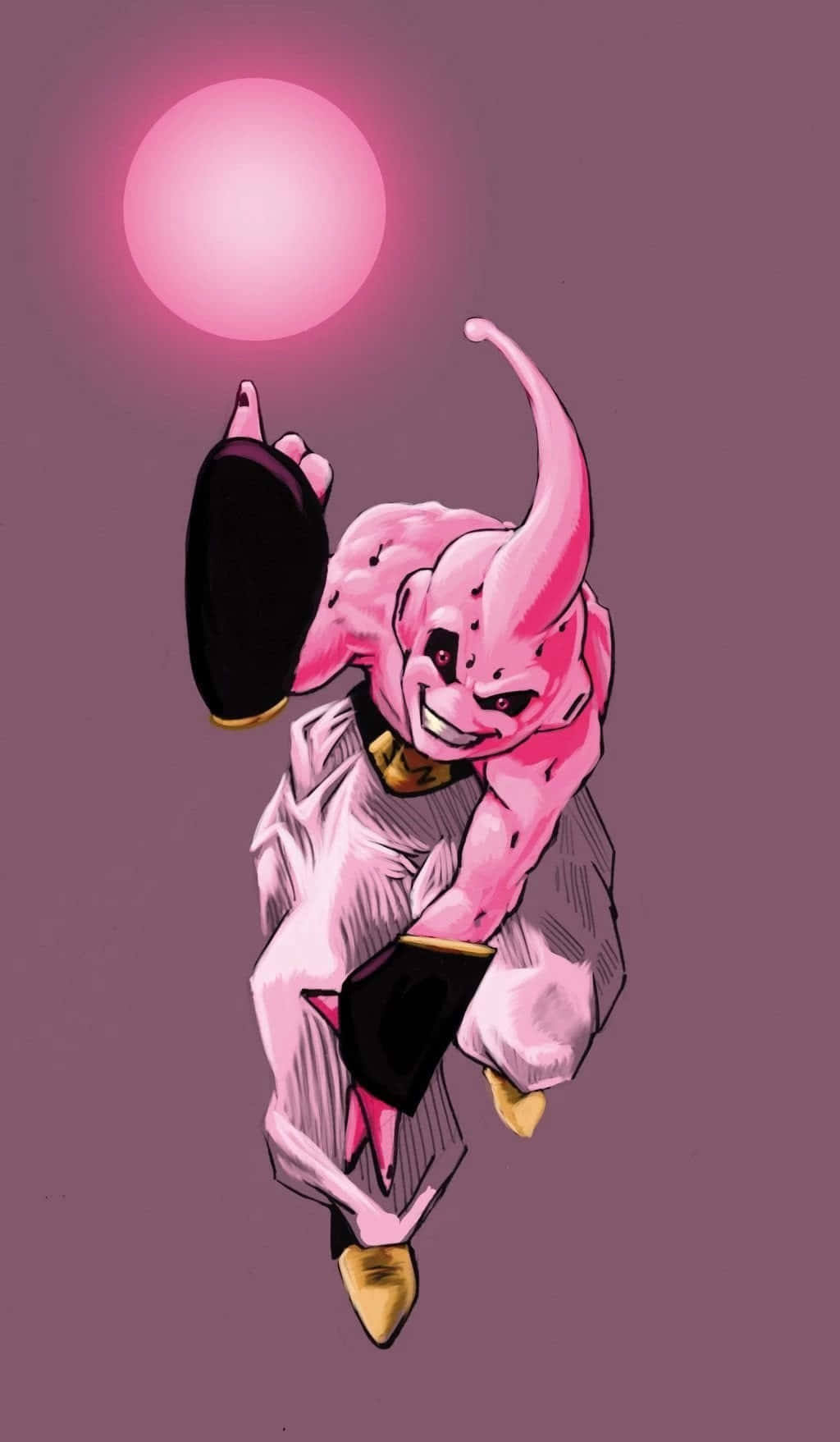 Kid Buu Pink Menace Wallpaper