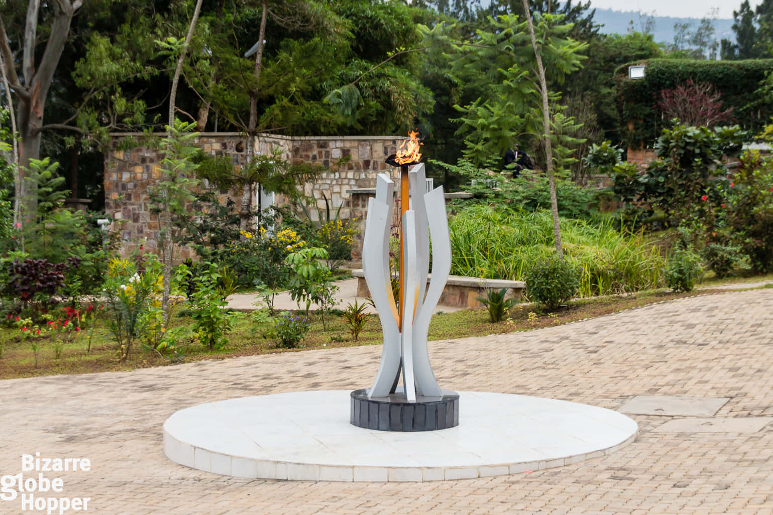 Kigali Genocide Memorial Torch Wallpaper