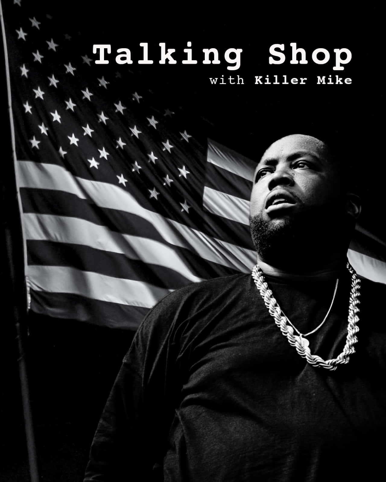 Killer Mike Talking Shop Promo Wallpaper