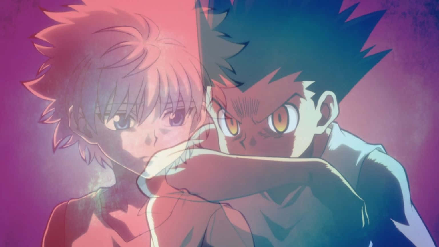 Killua And Gon - Friends For Life Wallpaper