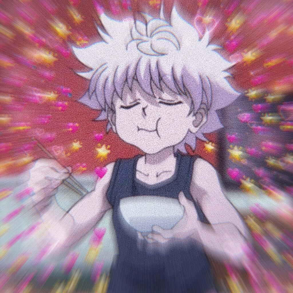 Killua Hearts Hunter X Hunter Pfp Wallpaper