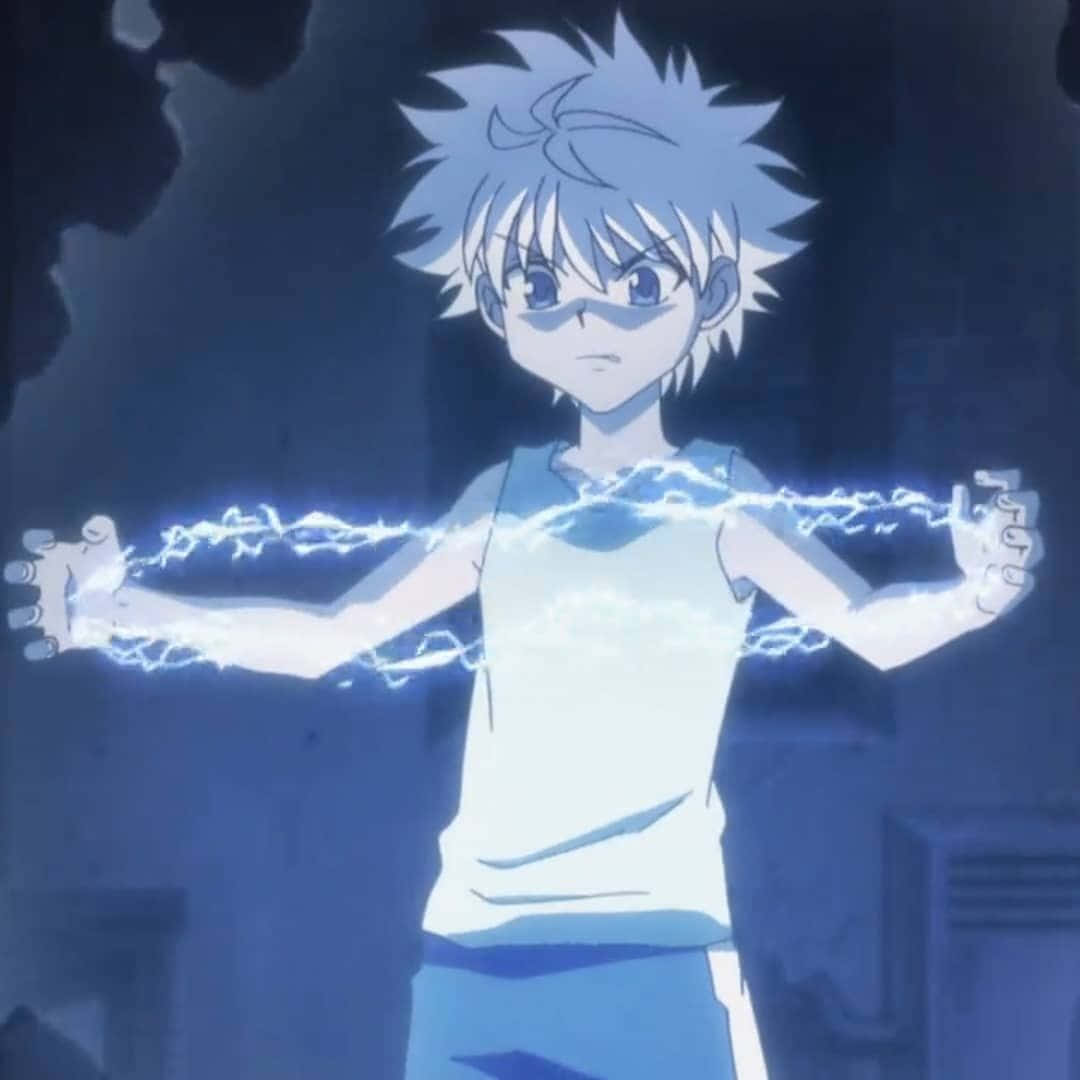 Killua Lightning Hunter X Hunter Pfp Wallpaper