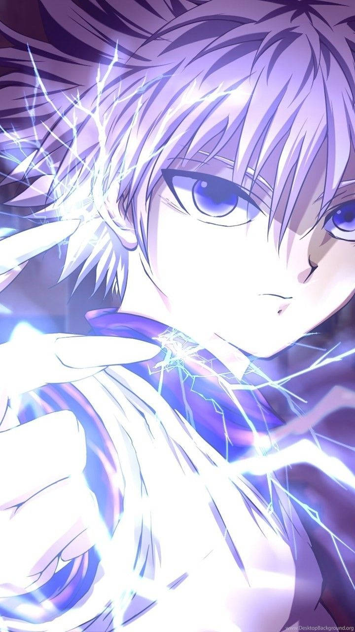 Killua Lightning Strikes Wallpaper