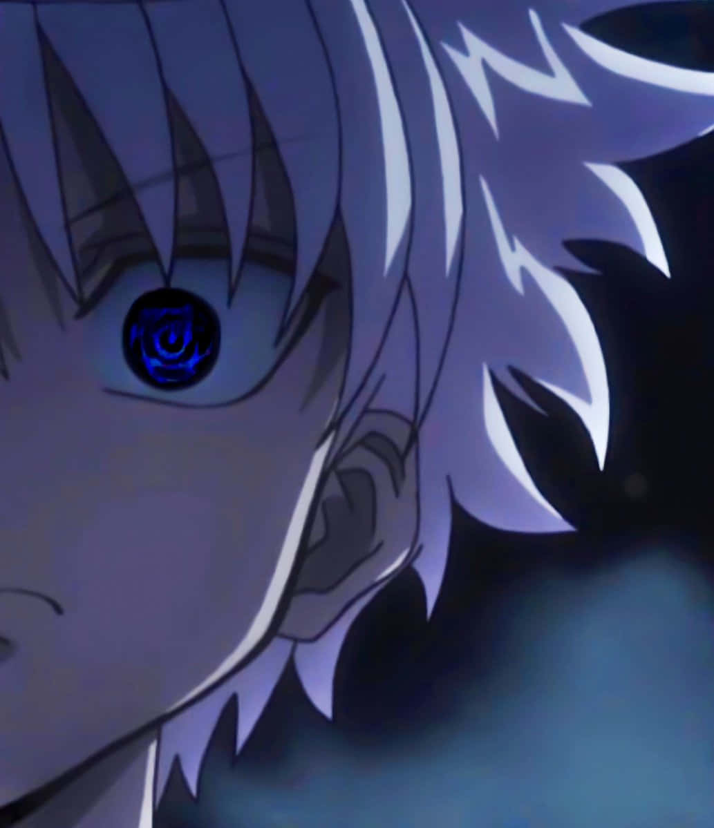 Killua Staring Intense Hxh Pfp Wallpaper