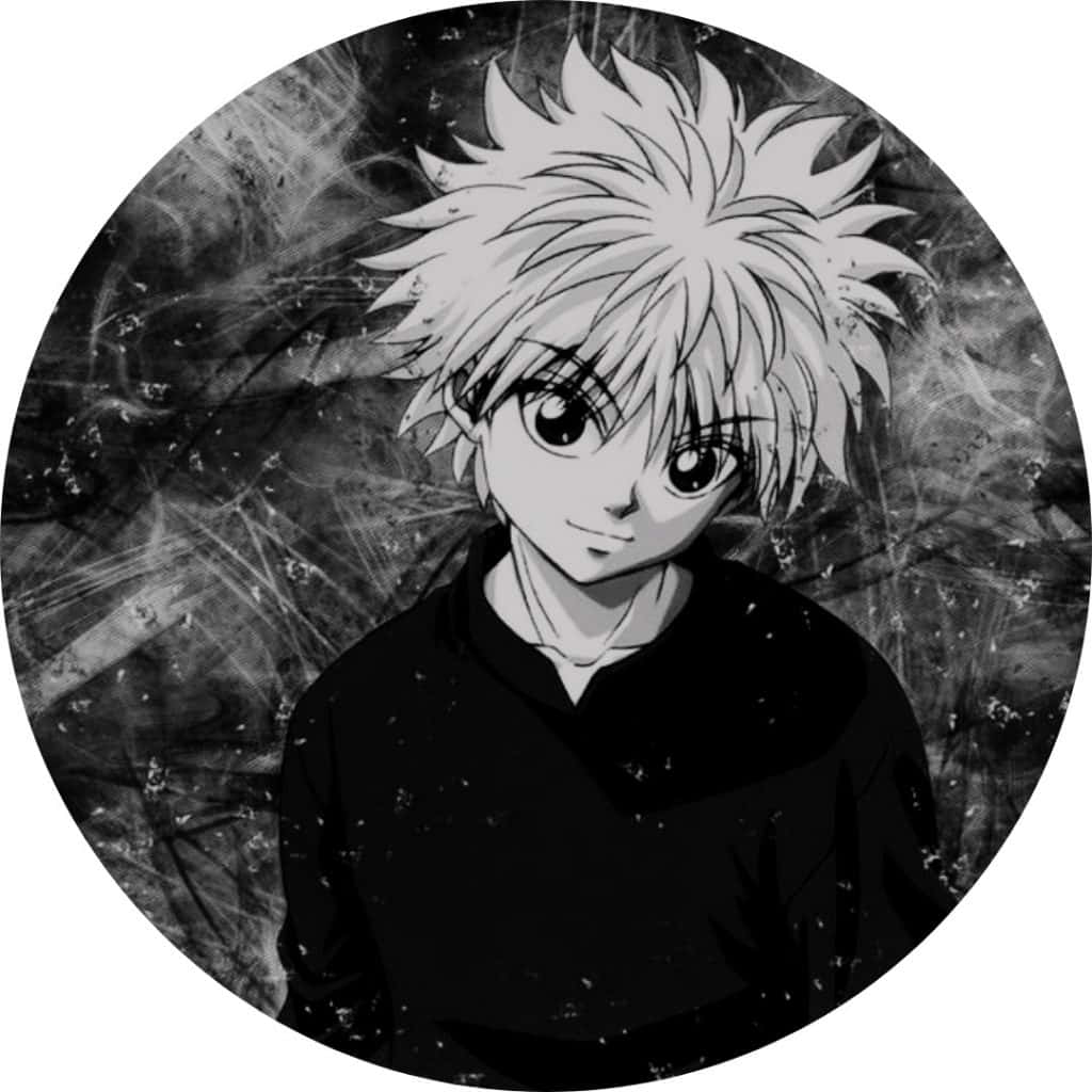 Killua Wearing Black Anime Pfp Wallpaper