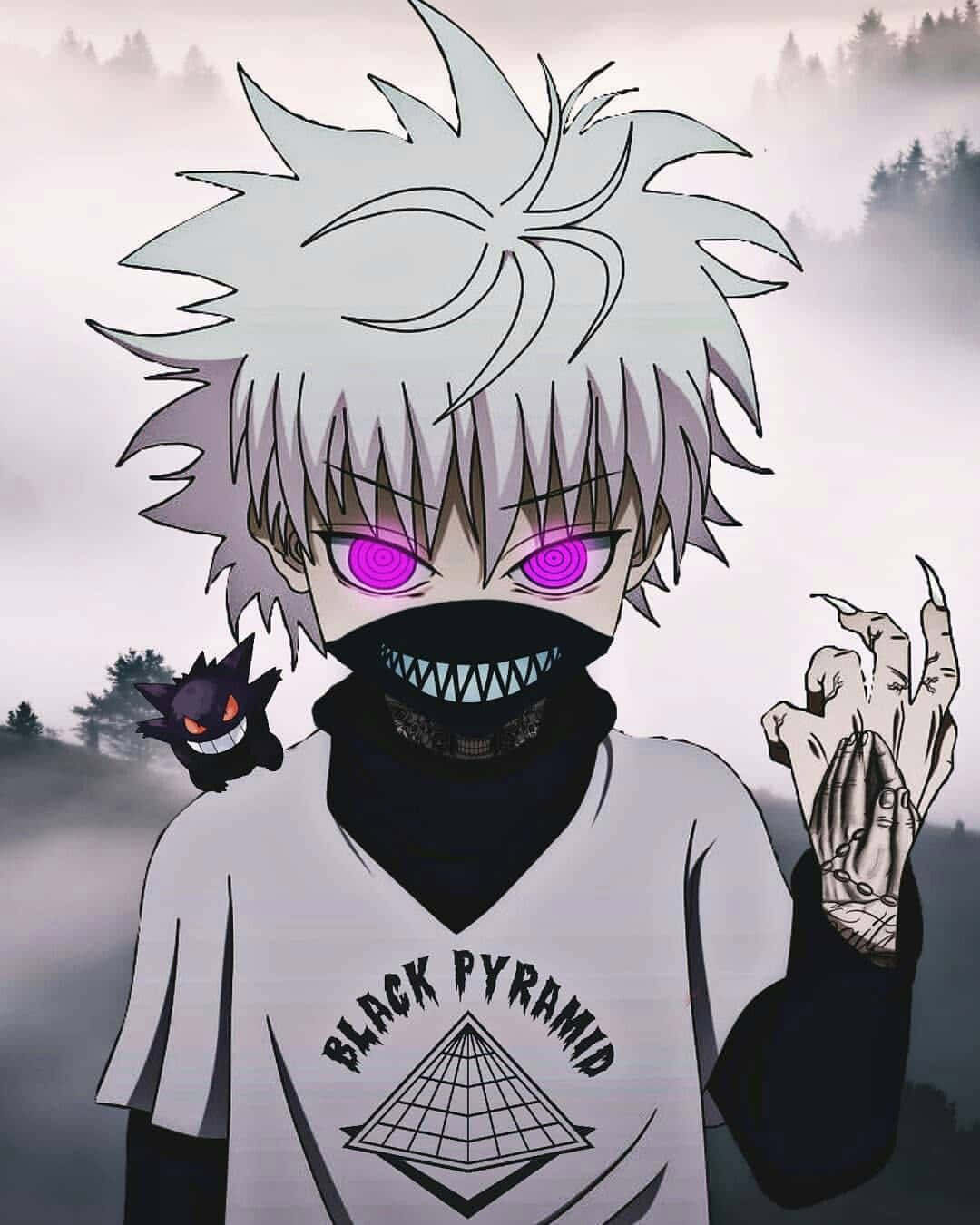 Killua With Glowing Eyes Hxh Pfp Wallpaper