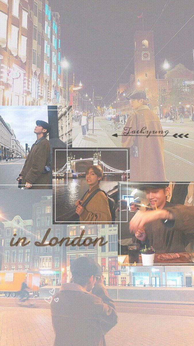 Kim Taehyung In London Wallpaper