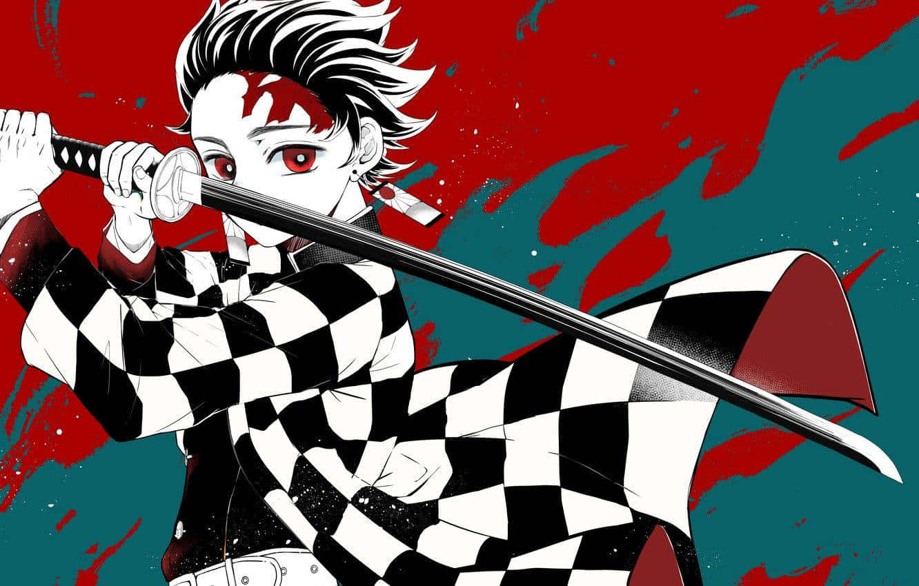 Kimetsu No Yaiba Demon Slayer Anime Tanjiro Katana Wallpaper