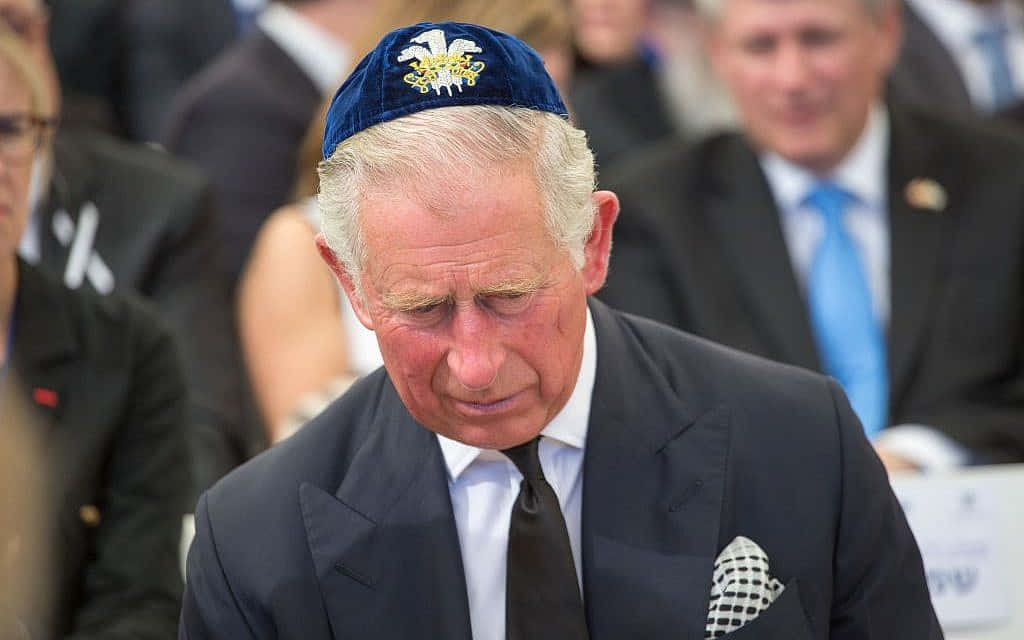 King Charles Iii With Prince Insignia Wallpaper