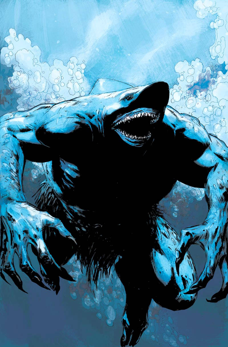 King Shark Dc Comics Wallpaper