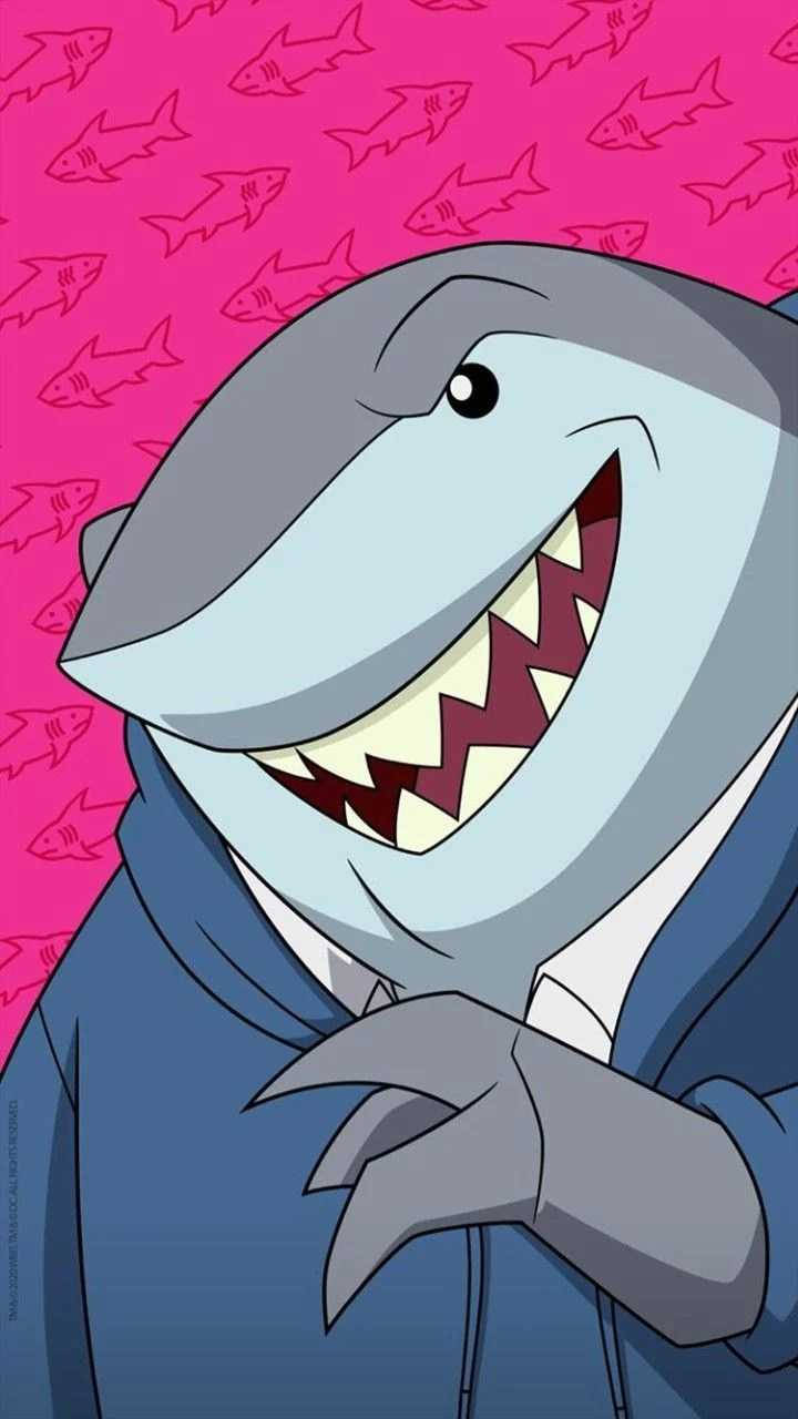 King Shark In Harley Quinn Cartoon Wallpaper