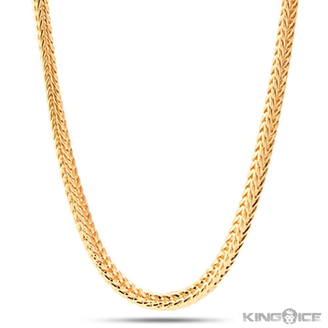 Kingee Gold Plated Chain Necklace Wallpaper