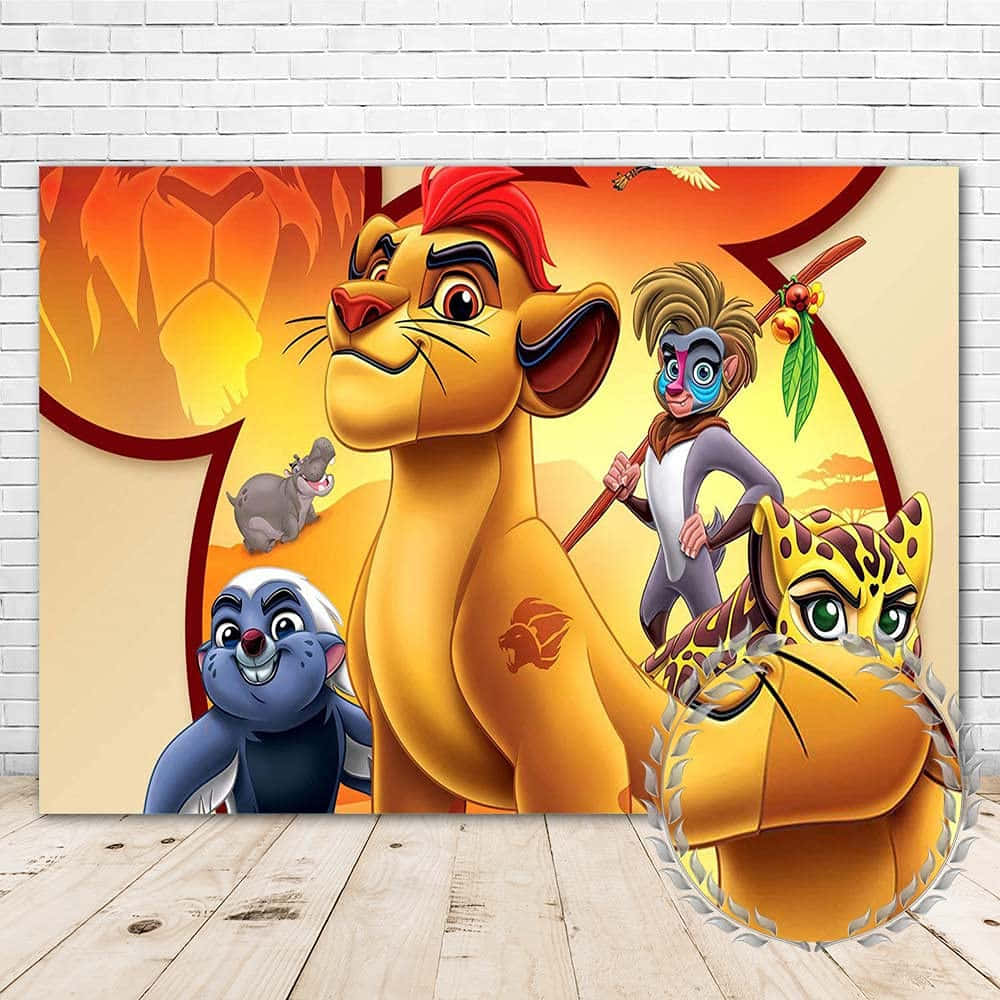 Kion And His Lion Guard Friends Prepare For Another Exciting Adventure! Wallpaper