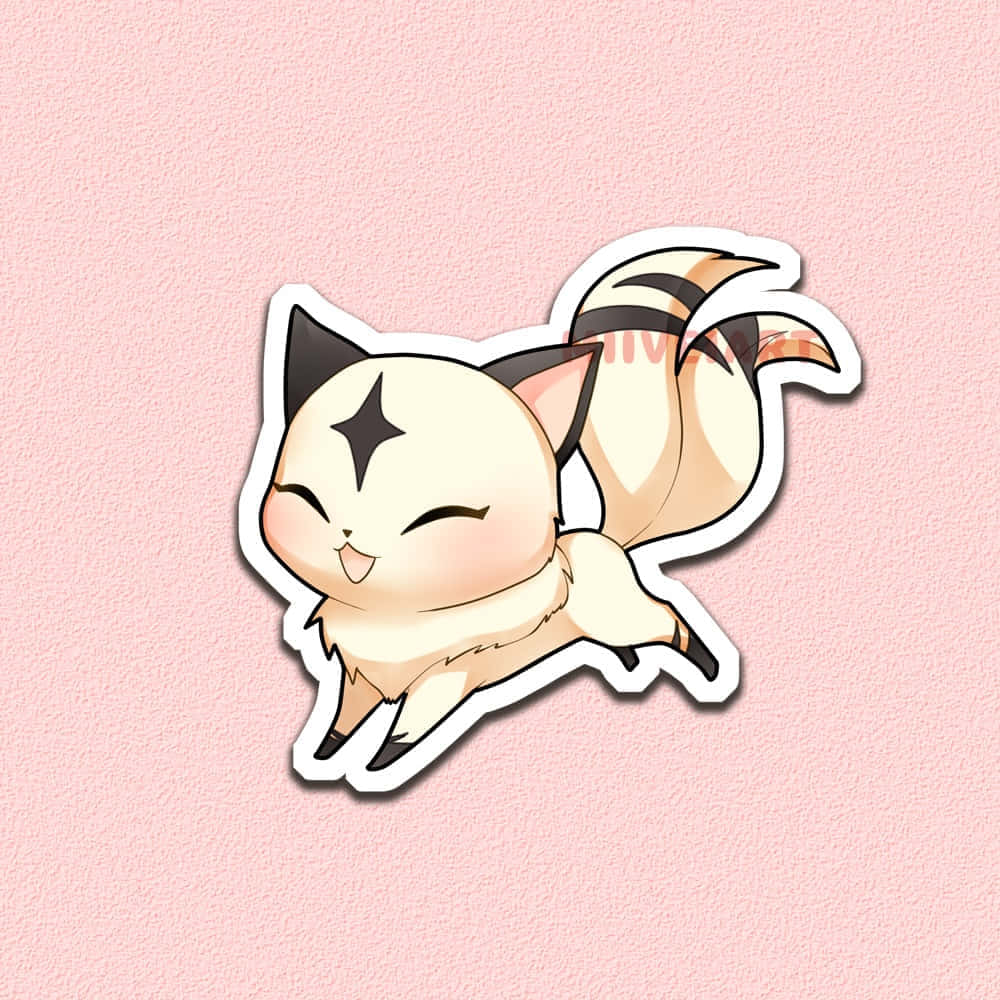 Kirara_ Anime_ Character_ Sticker Wallpaper