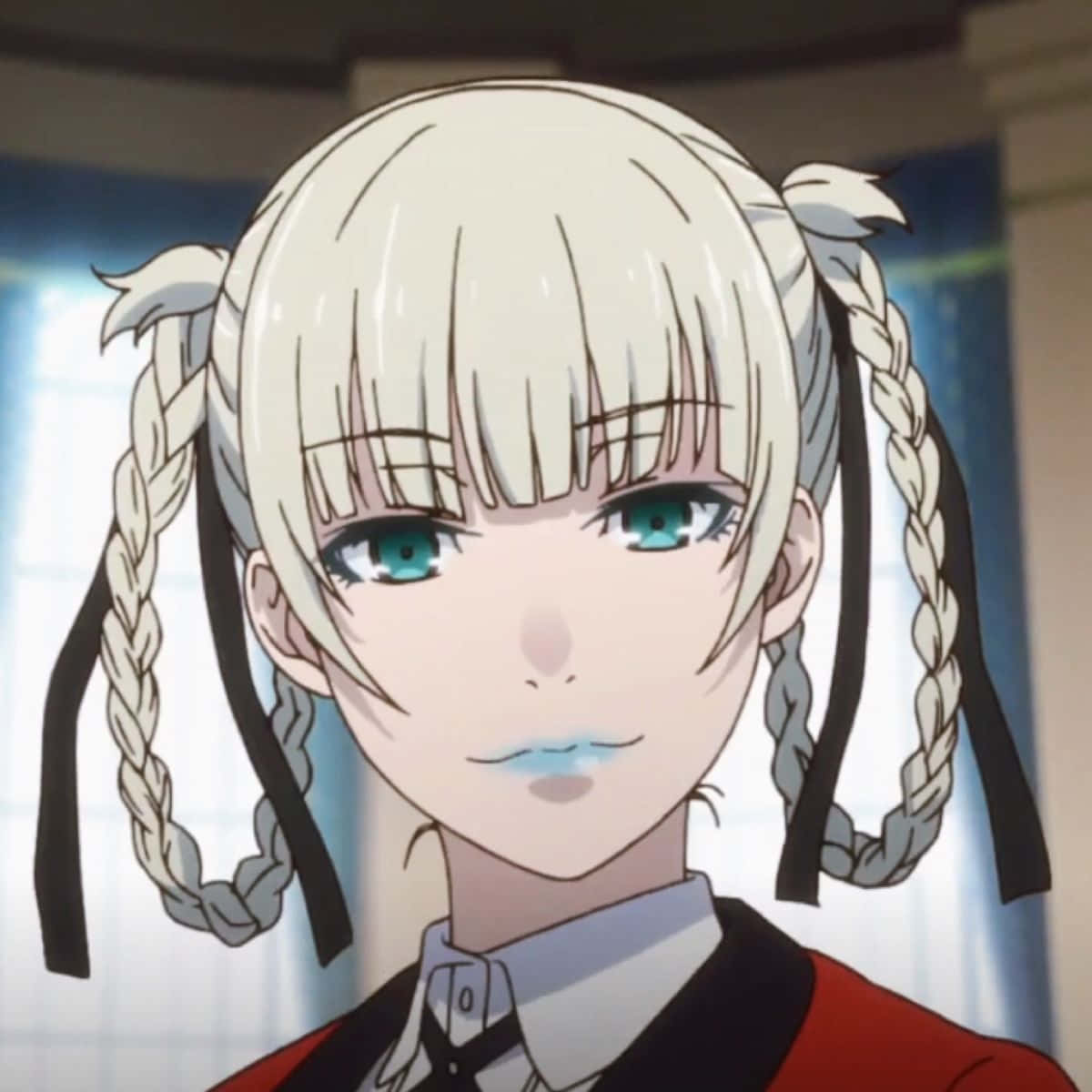 Kirari Momobami, The Compelling Character From Kakegurui Anime Wallpaper