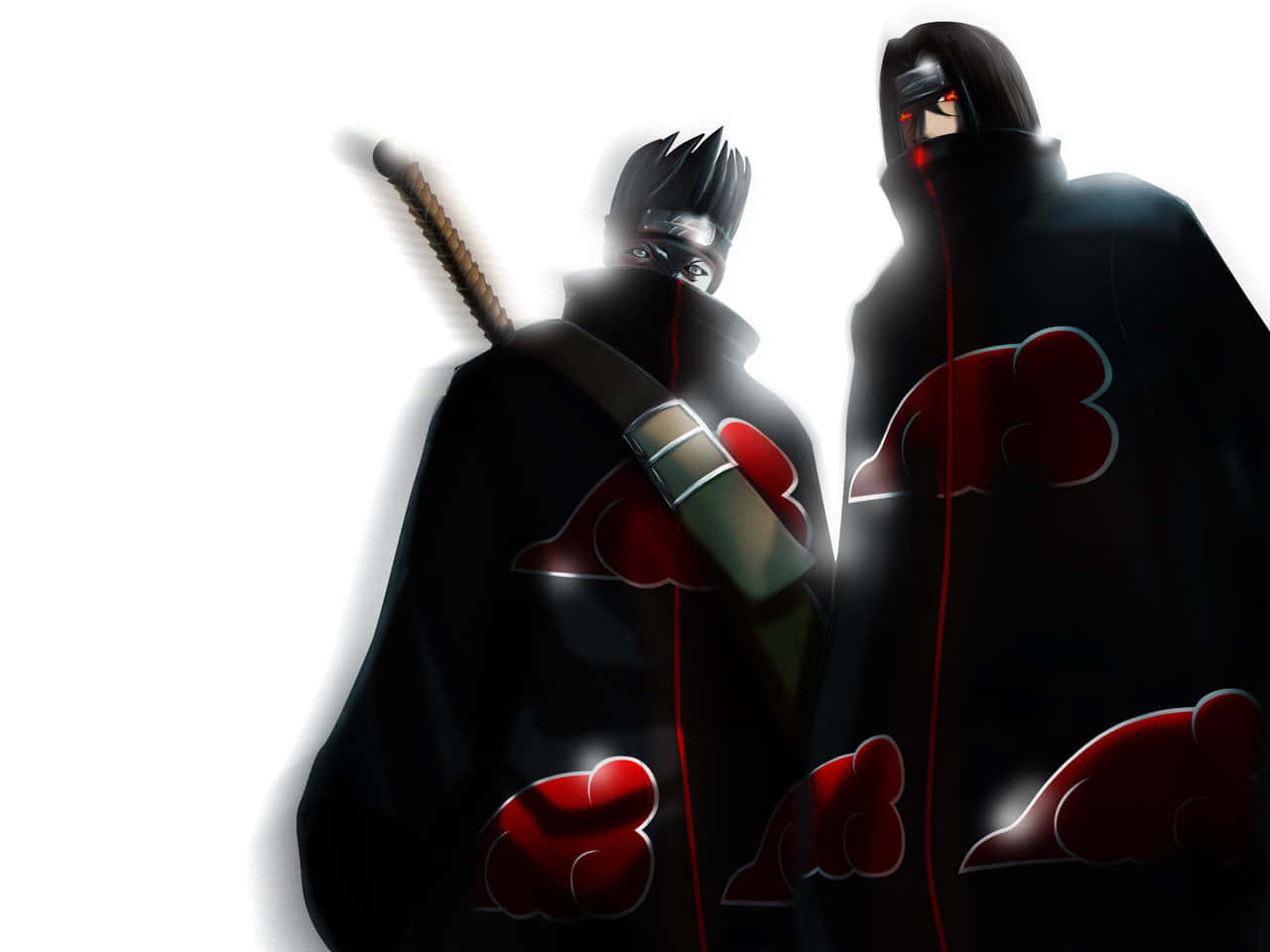 Kirigakure's Fearsome Swordsman Akatsuki Kisame. Wallpaper