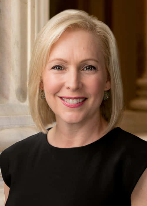 Kirsten Gillibrand Smiling Portrait Wallpaper