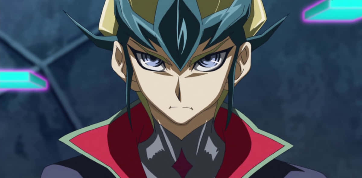 Kite Tenjo, Master Duelist With His Galaxy-eyes Photon Dragon Wallpaper