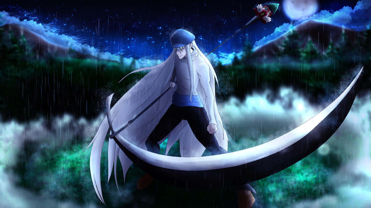 Kite Wielding His Powerful Nen Ability, Crazy Slots Wallpaper