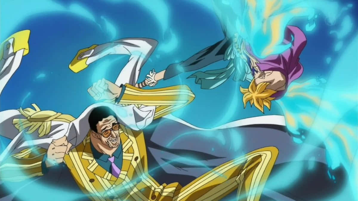 Kizaru In Action - One Piece Character Wallpaper