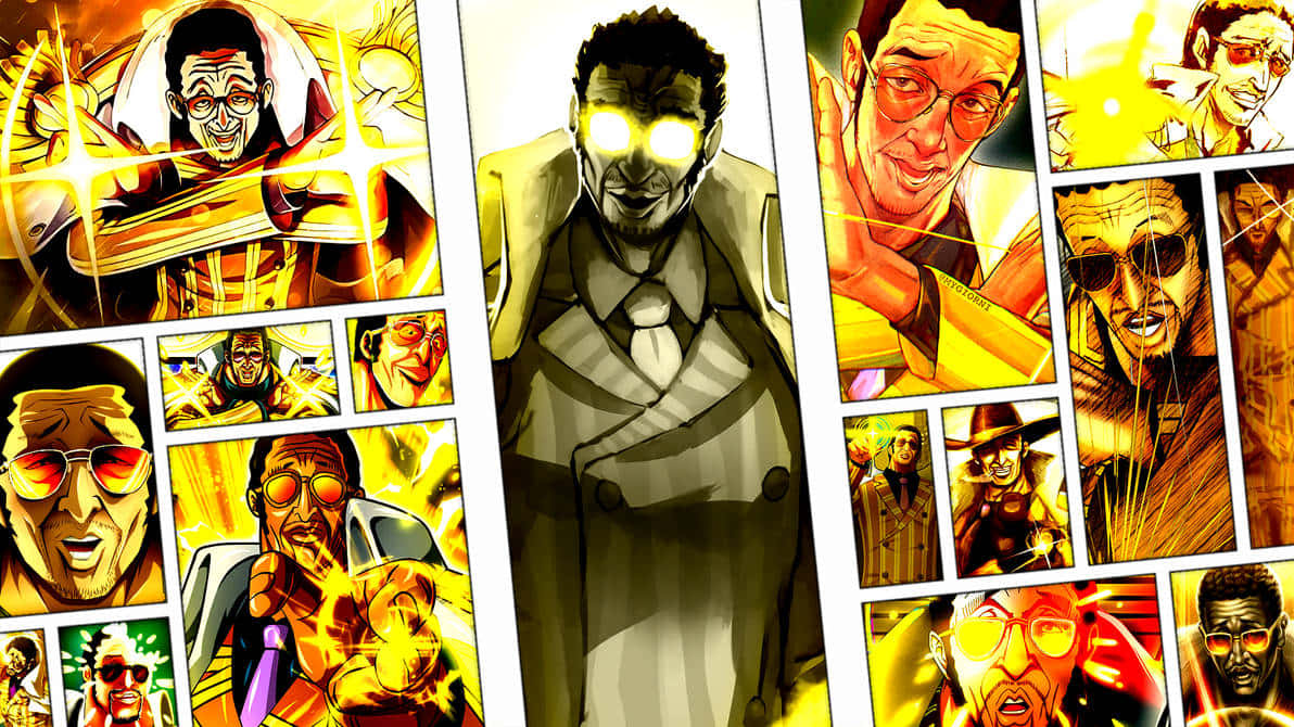 Kizaru, The Luminous Admiral Of One Piece Wallpaper