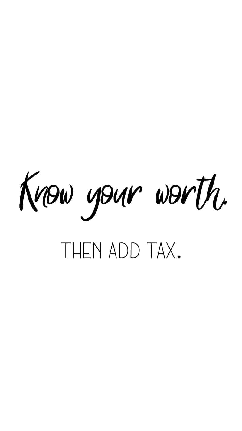 Know Your Worth Quote Wallpaper