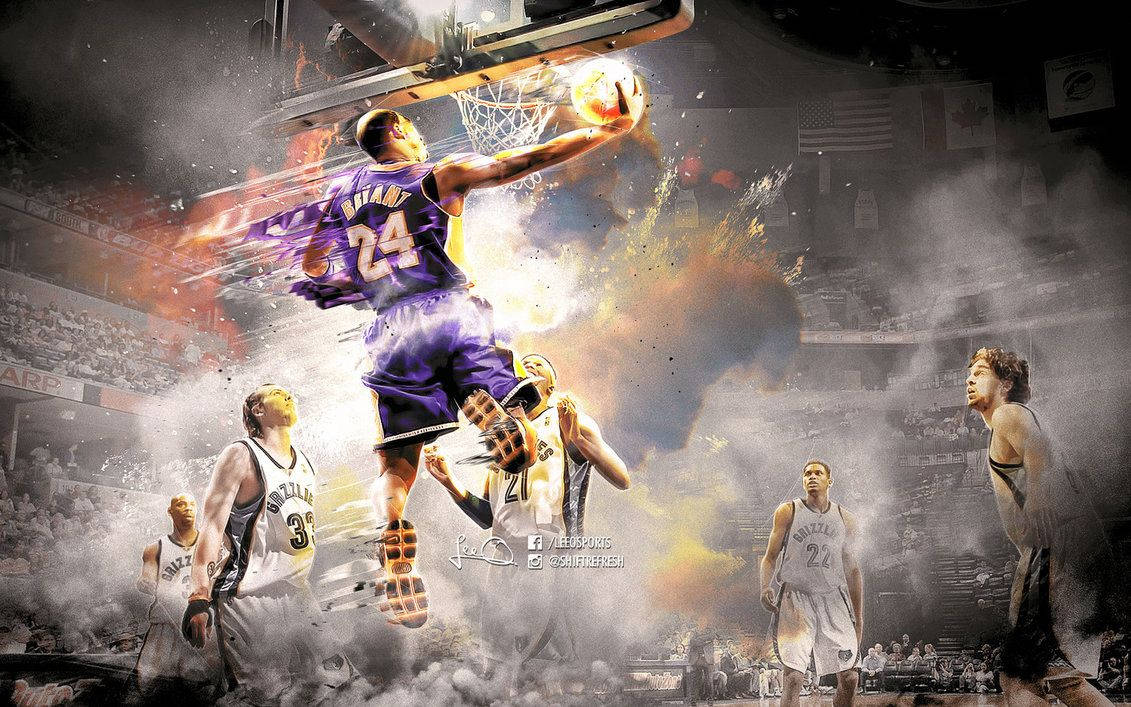 Kobe Bryant // Artwork Wallpaper