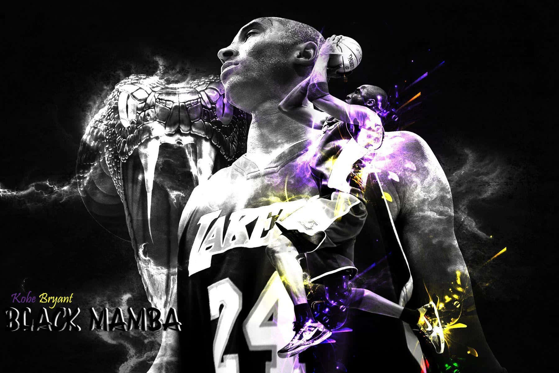 Kobe Bryant, The Black Mamba Wallpaper