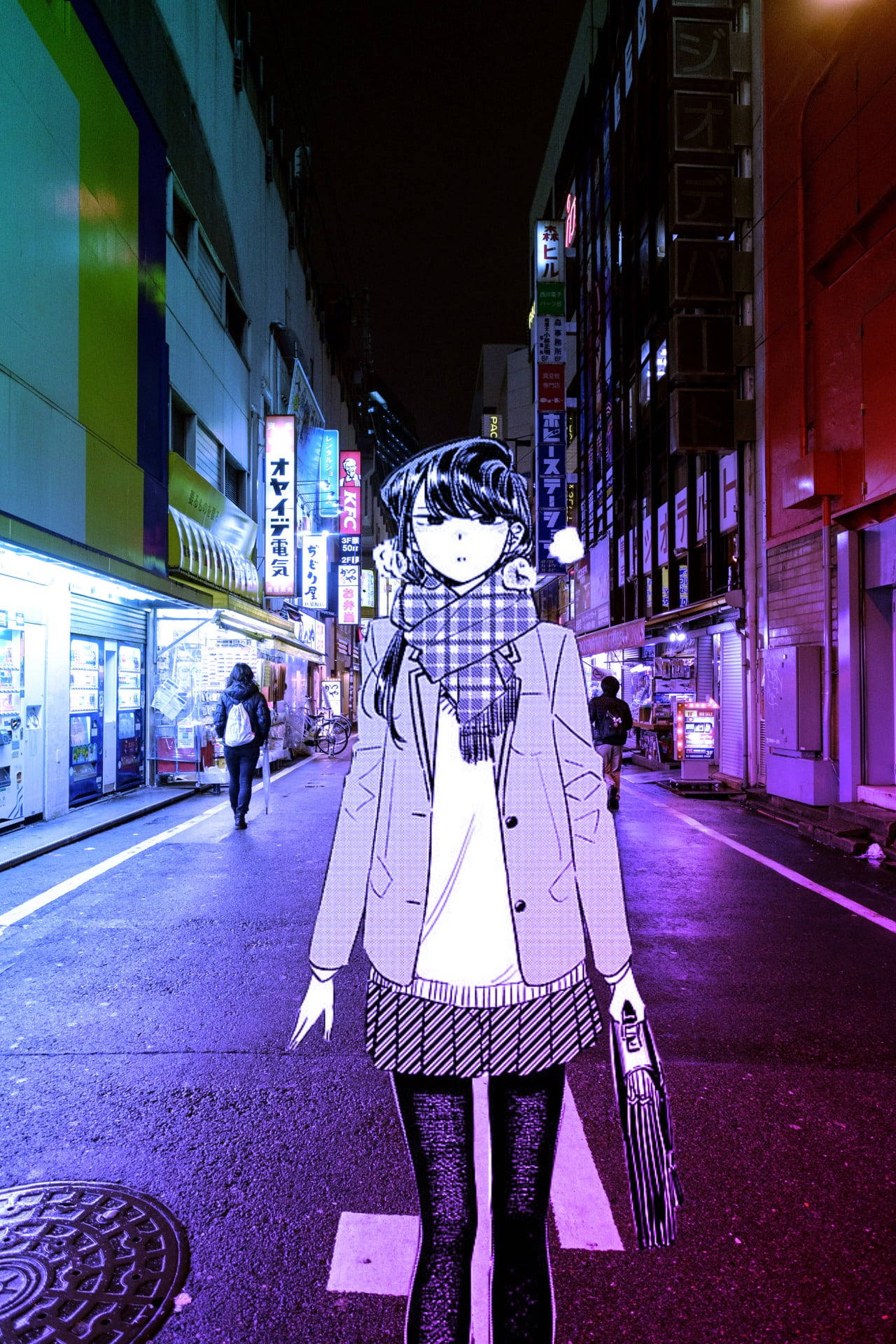 Komi San Character Of Tomohito Oda Wallpaper