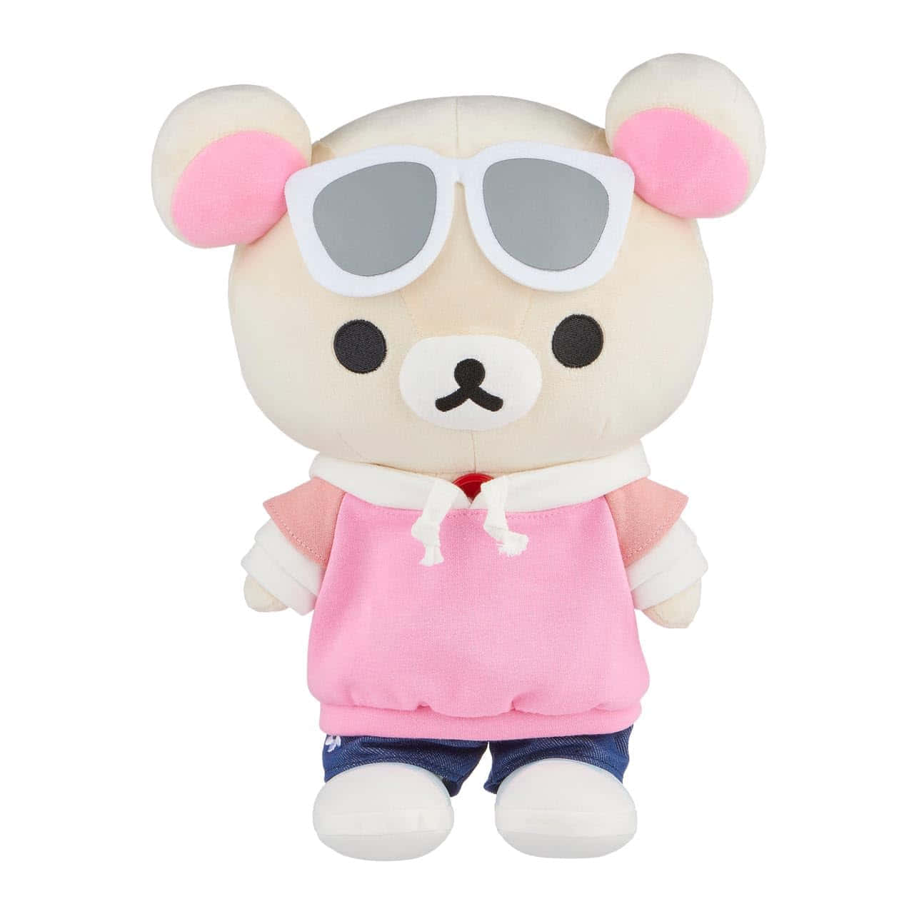 Korilakkuma Plush Toywith Sunglasses Wallpaper