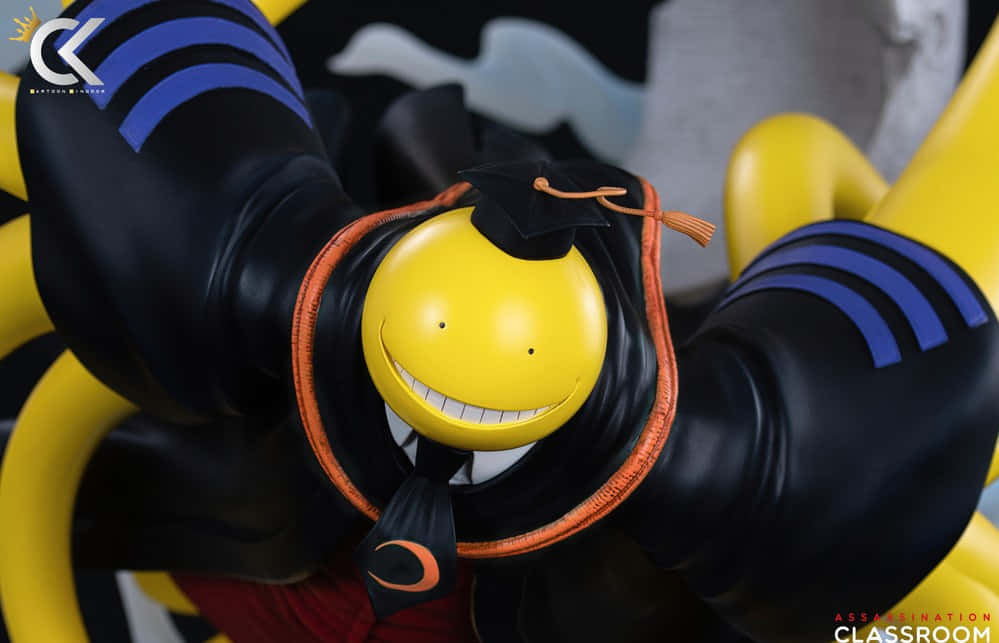 Koro Sensei's Many Faces In Assassination Classroom Wallpaper