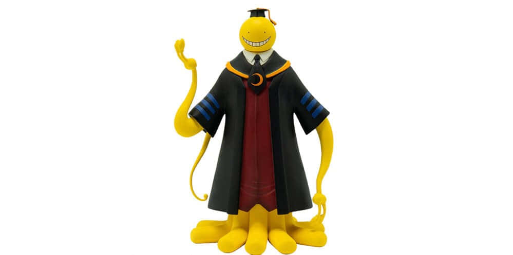 Koro Sensei Smiling In Action Wallpaper