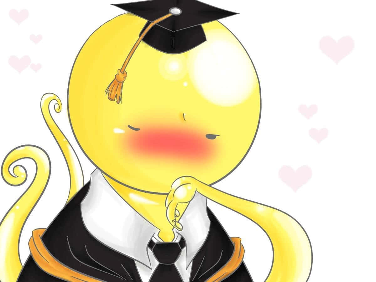 Koro Sensei Smiling In Assassination Classroom Wallpaper