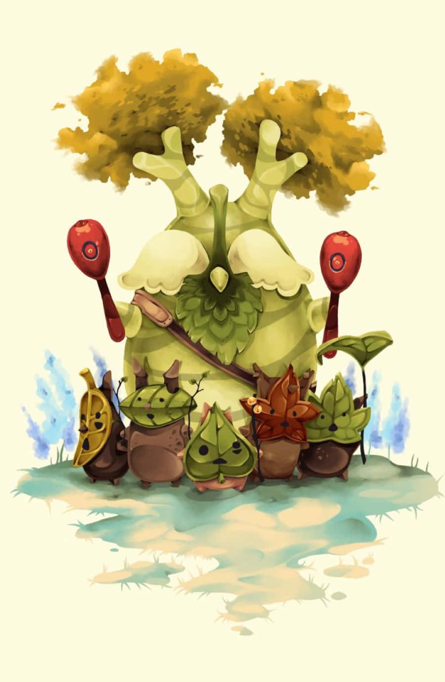 Korok_ Family_ Gathering_ Artwork Wallpaper