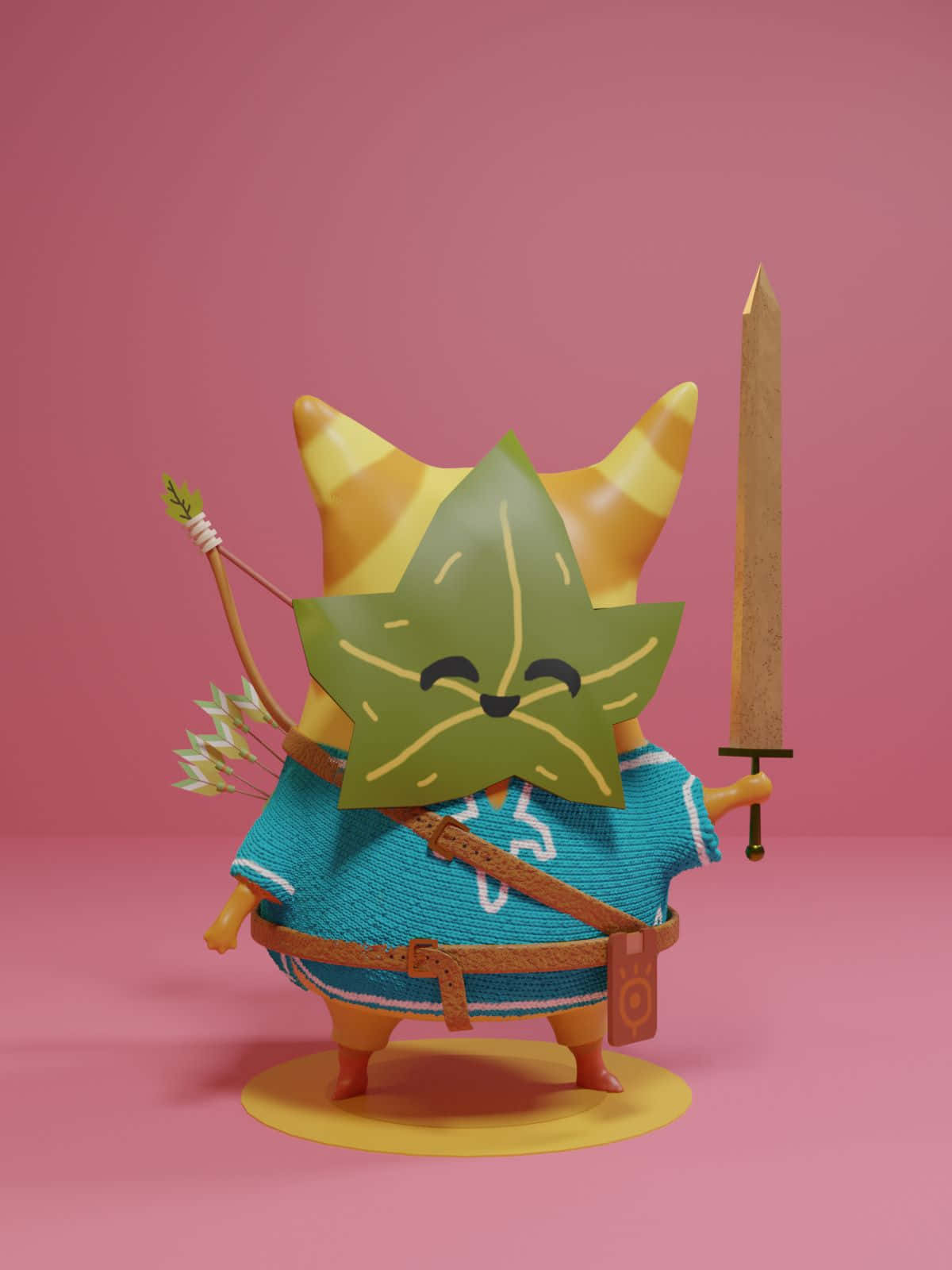 Korok Warrior Figure Wallpaper