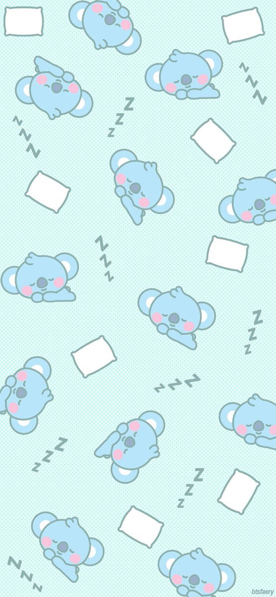 Koya Bt21 Sleeping Wallpaper