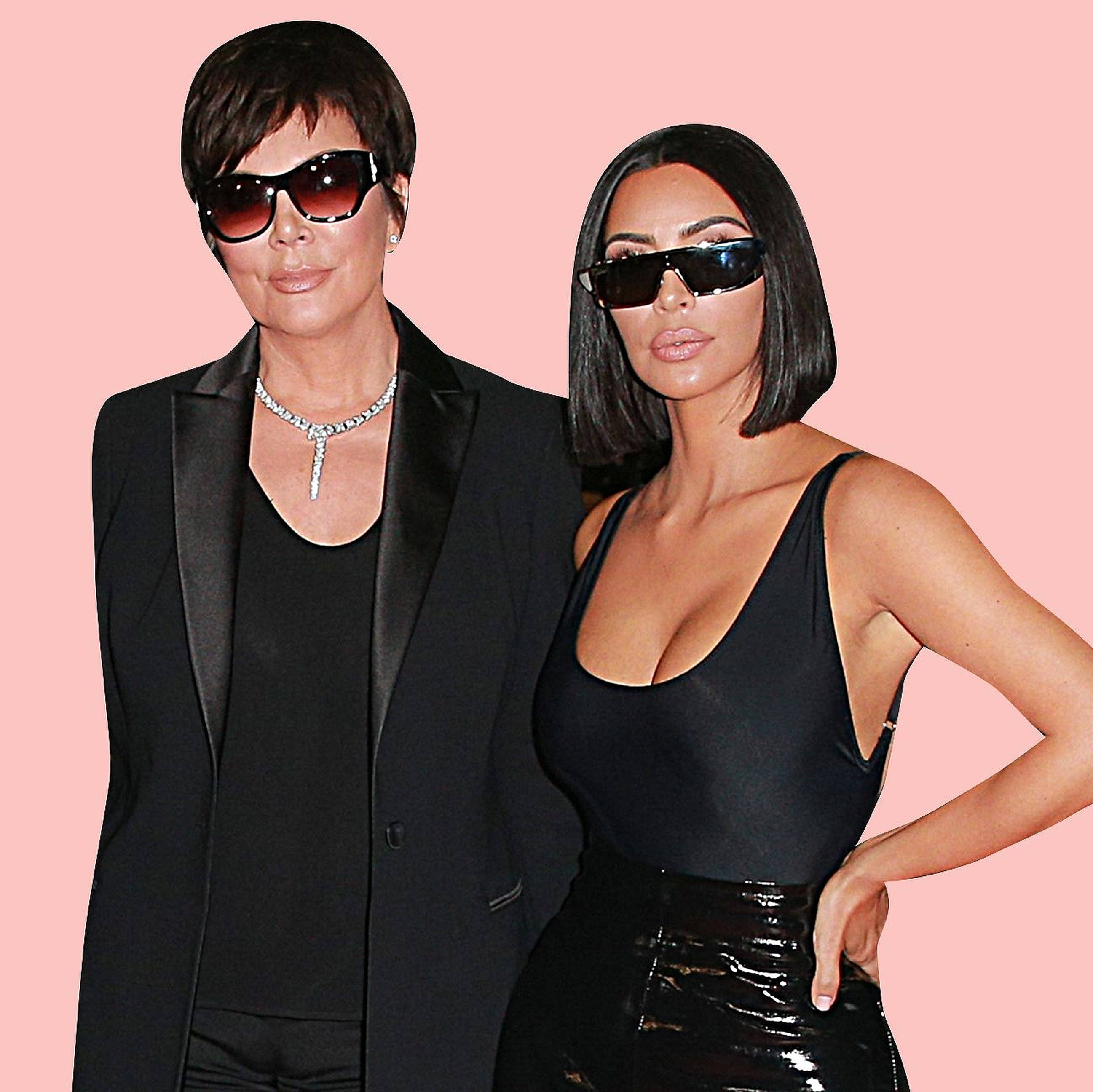 Kris Jenner With Kim Kardashian Wallpaper