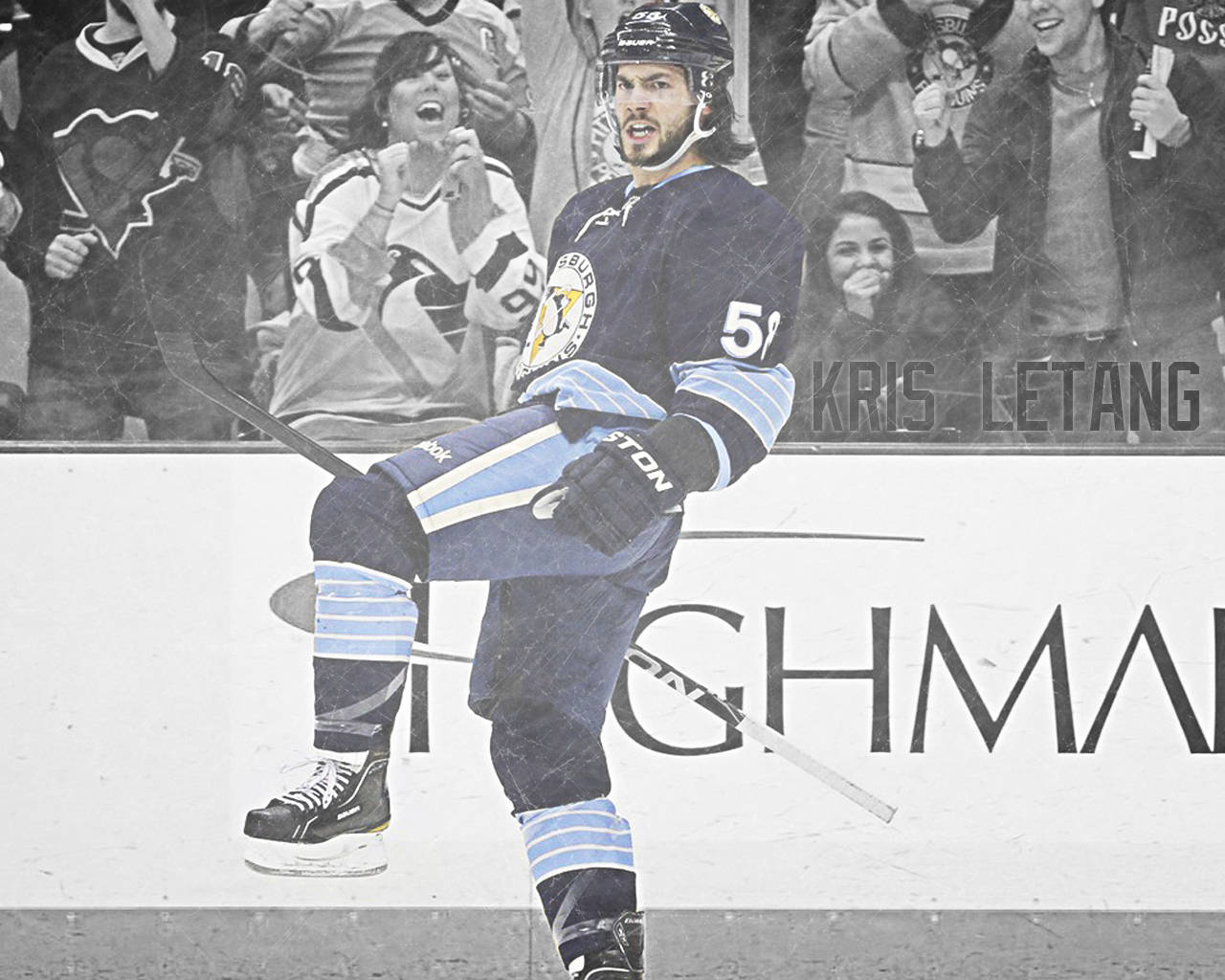 Kris Letang Nhl Winning Moment Wallpaper