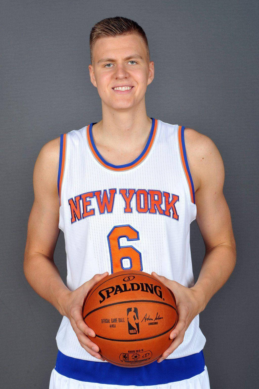 Kristaps Porzingis Nba All Star Wallpaper