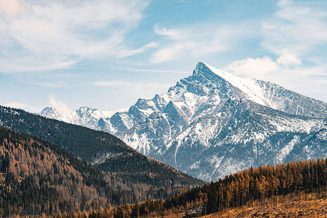 Krivan Hd Mountain Range Wallpaper