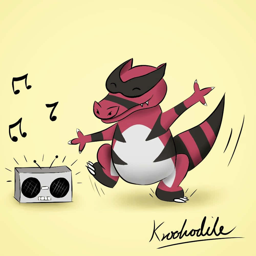 Krookodile Dancing Wallpaper